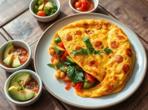 Omelete Vegano de Grão de Bico: Uma Delícia Nutritiva e Sustentável