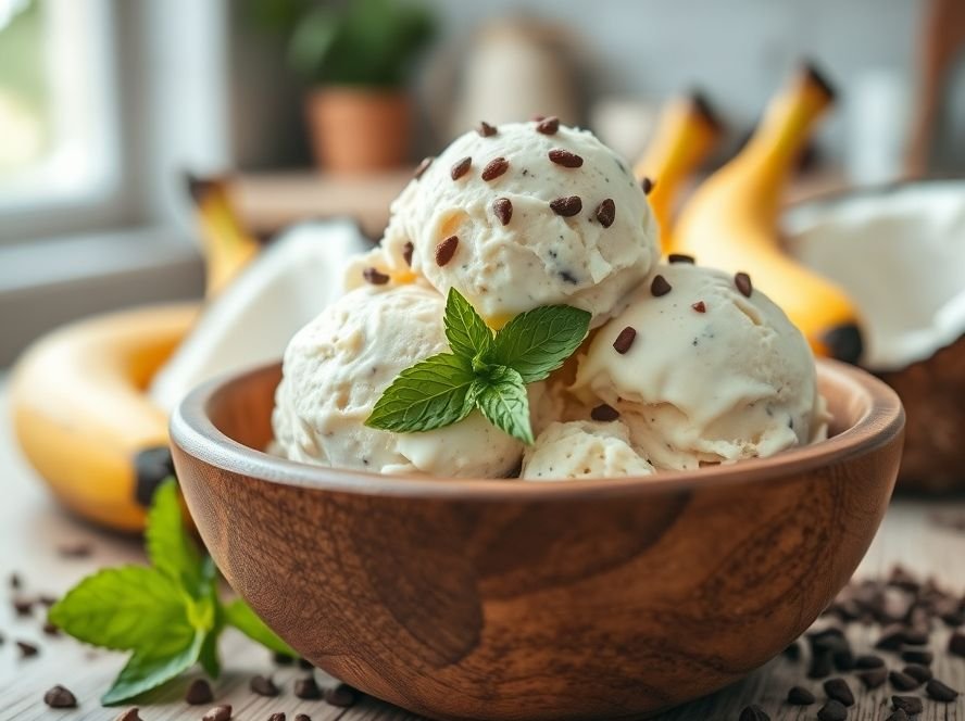 Aprenda a Fazer um Sorvete Vegano Cremoso Irresistível