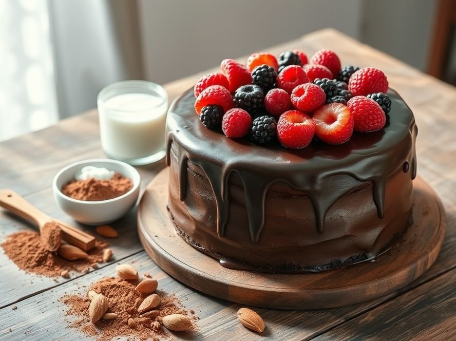 Bolo de Chocolate Sem Lactose: A Delícia que Todos Podem Saborear