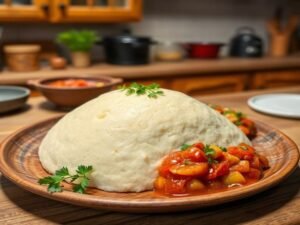 Fufu de Inhame Africano Energizante