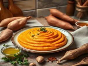 Purê de Batata Doce Africano Energético