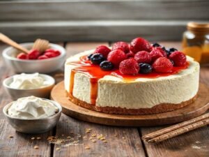 Chegou a Hora do Cheesecake Sem Forno: Uma Delícia Prática e Irresistível