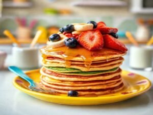 Panqueca Colorida para Criança: Uma Receita Divertida e Nutritiva
