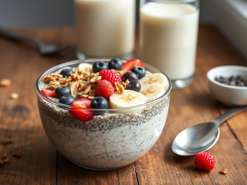 Overnight Oats Proteico: A Receita Viral que Transformará seu Café da Manhã