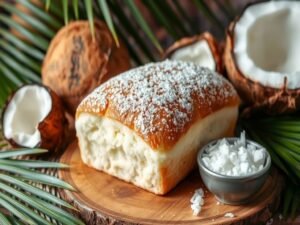Pão de Coco Fofinho Delícia Tropical