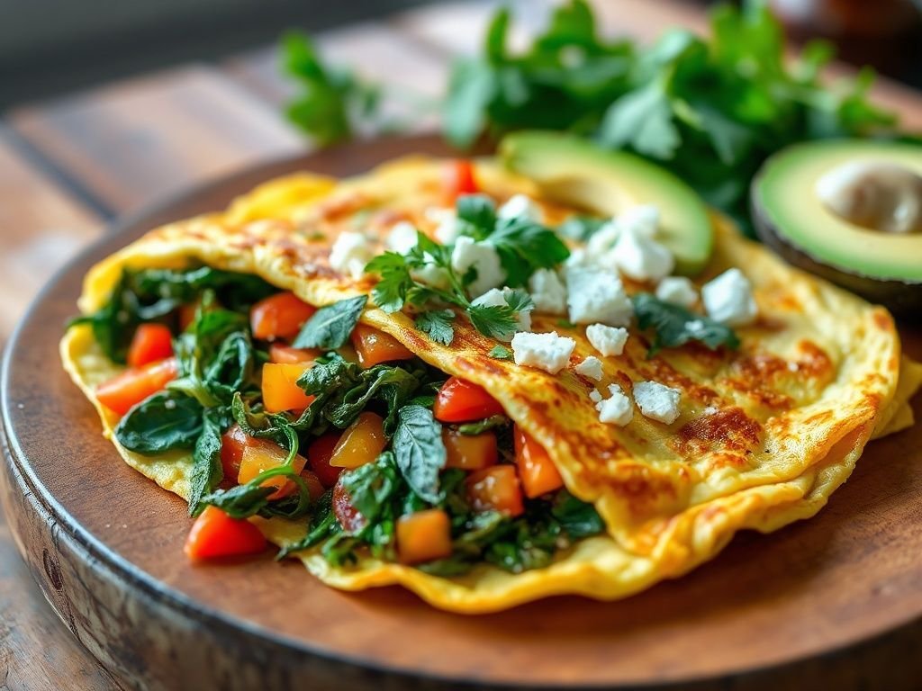 Omelete Recheada Saudável: Delícias Nutritivas para o Seu Dia a Dia