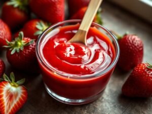 Receita de Calda de Morango: O Acompanhamento Perfeito para suas Sobremesas