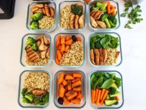 Receita de Marmita Fitness Semanal: Planejamento e Praticidade para sua Dieta