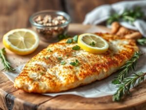 Peixe na Airfryer Temperado: A Receita Perfeita para um Almoço Saudável