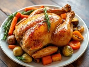 Frango Assado Suculento no Forno: A Receita Perfeita para Sua Refeição