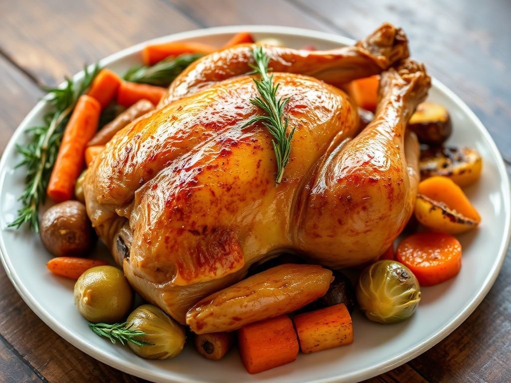 Frango Assado Suculento no Forno: A Receita Perfeita para Sua Refeição