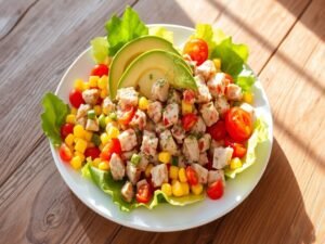 Salada de Atum com Legumes Tropical