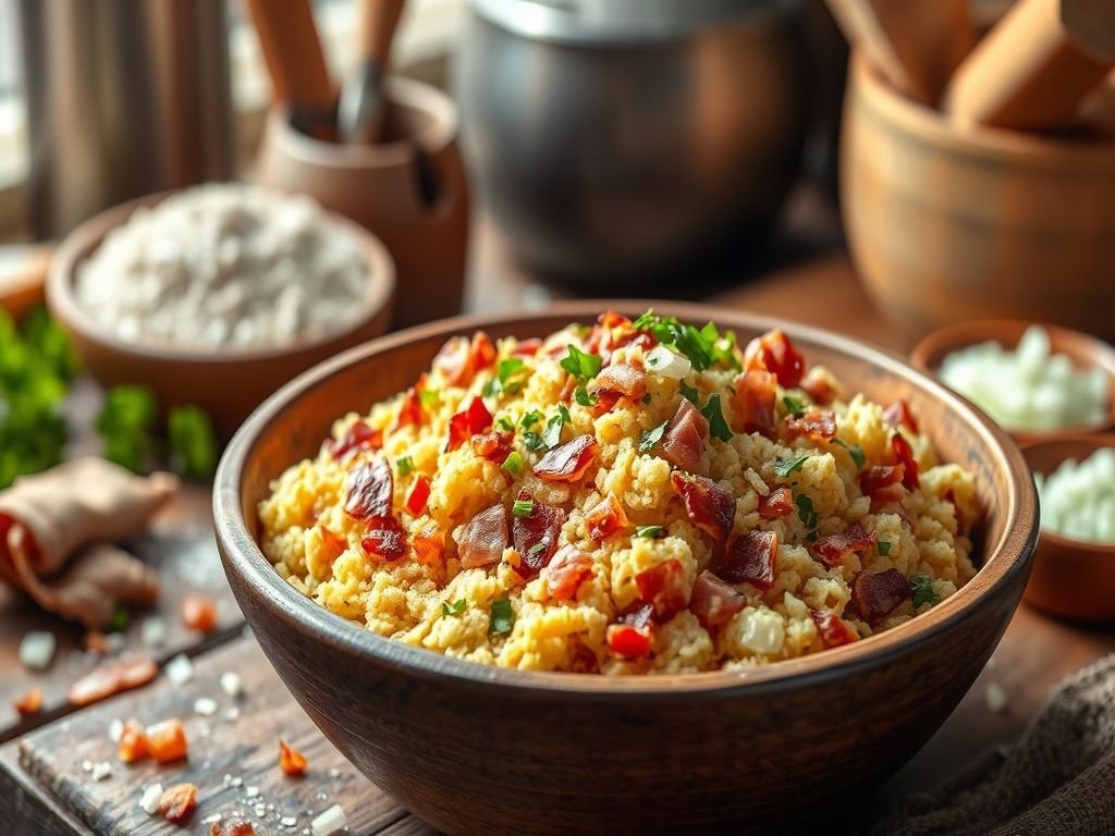 Receita de Farofa de Bacon: O Acompanhamento Perfeito para Suas Refeições