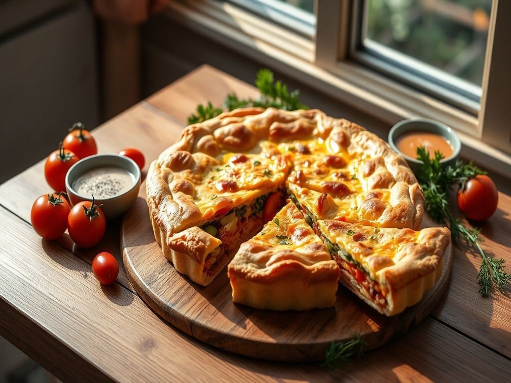 Receita de Torta Salgada de Liquidificador: Prática e Deliciosa