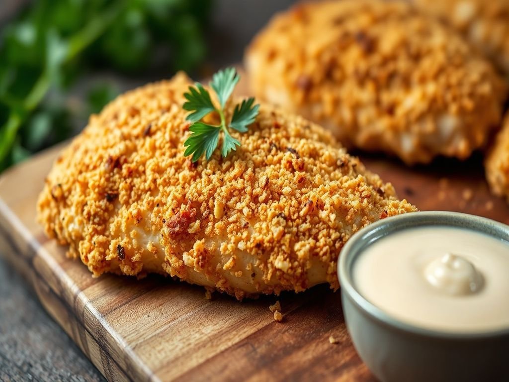 Frango Empanado Crocante no Forno: A Receita Perfeita para Sua Refeição