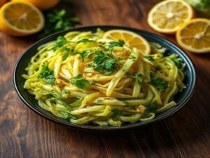 Salada de Repolho Refogado com Toque de Limão