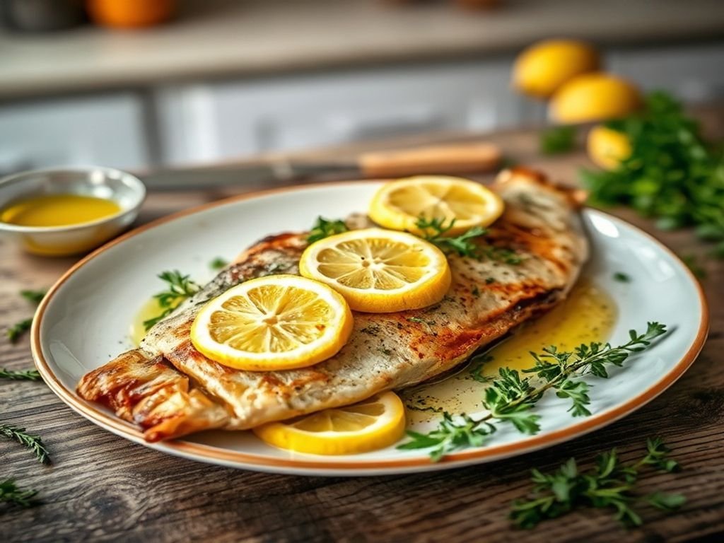 Peixe Assado no Forno com Limão: Uma Receita Irresistível