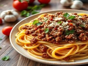 Receita de Macarrão com Carne Moída: Prato Rápido e Saboroso