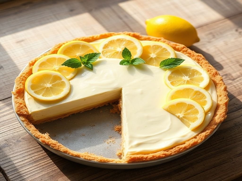 Receita Irresistível de Torta de Limão Gelada: Refrescância em Cada Garfada
