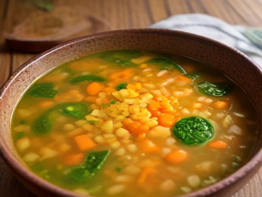 Sopa detox de legumes simples: a receita perfeita para sua saúde