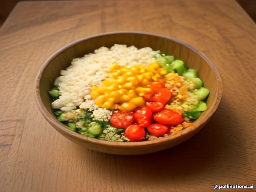 Bowl Proteico Vegano com Quinoa e Legumes: Uma Refeição Nutritiva e Saborosa