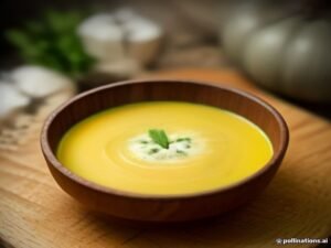 Sopa de Abóbora Cremosa com Gengibre: O Conforto em um Prato