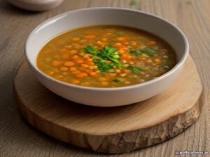 Sopa de Lentilha com Legumes Simples: Uma Receita Prática e Nutritiva