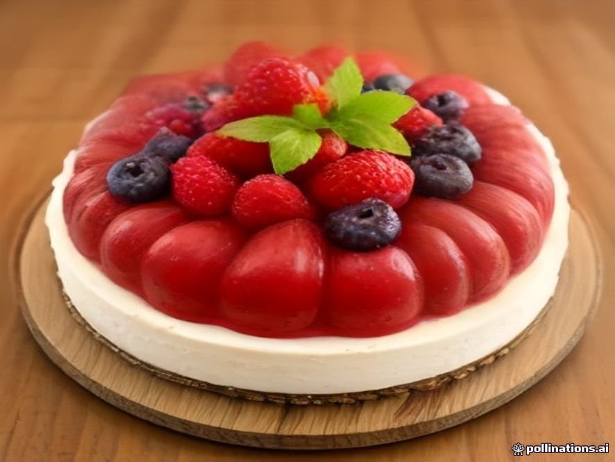 Cheesecake de Frutas Vermelhas Sem Forno: A Delícia que Você Precisa Experimentar